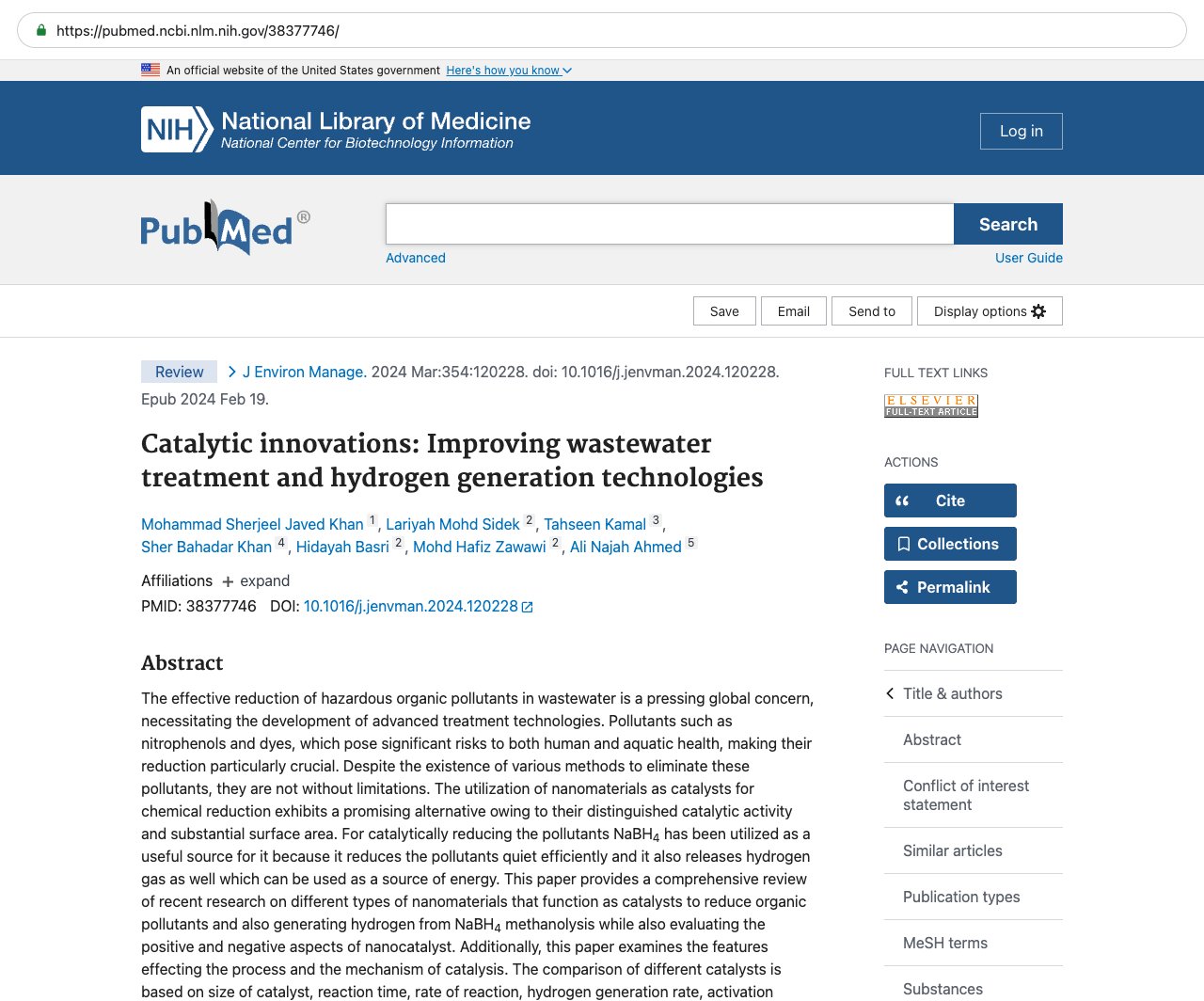 Screenshot — PubMed 38377746